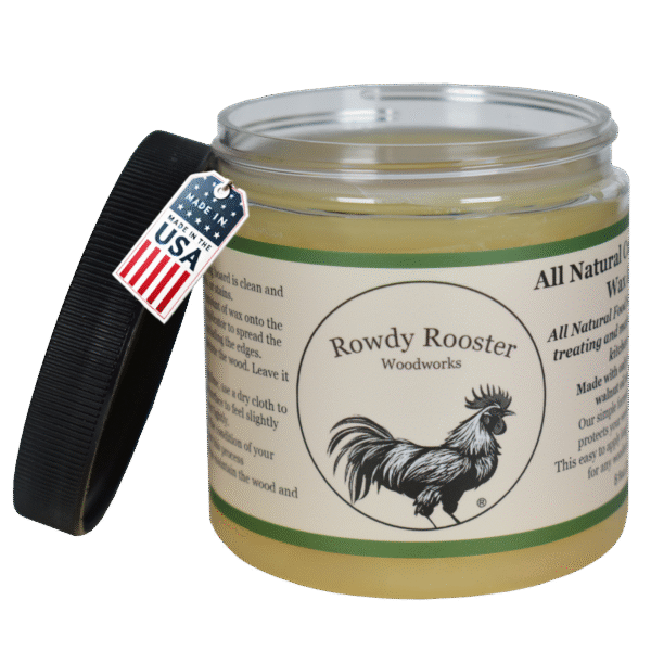 All Natural Walnut Oil & Beeswax Cutting Board Sealant