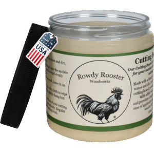 Rowdy Rooster Woodworks Cutting board gel